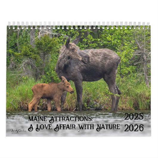 Maine Attracties 2025-2026 Kalender (Hoes)