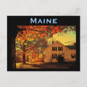 Maine Autumn Briefkaart (Voorkant)