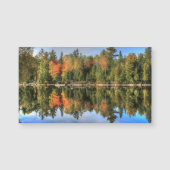 Maine Autumn Herfst Foliage Lake Reflections (Voorkant)