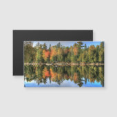 Maine Autumn Herfst Foliage Lake Reflections (Voorkant / Achterkant)