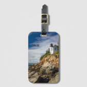 "Maine"-Bagagelabel Bagagelabel (Voorkant (verticaal))