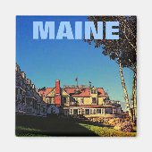 Maine (Bar Harbor) Magneet (Voorkant)
