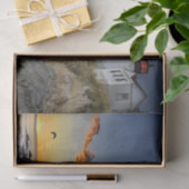 Maine Bass Harbor Lighthouse Foto Tissuepapier (Geschenk)