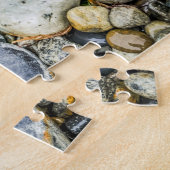 Maine Beach Rocks & Pebbles Oversize Legpuzzel (Zijkant)