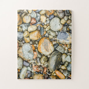 Maine Beach Rocks & Pebbles Oversize Legpuzzel