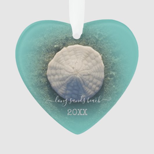 Maine Beach Sand Dollar Ornament (voorkant)