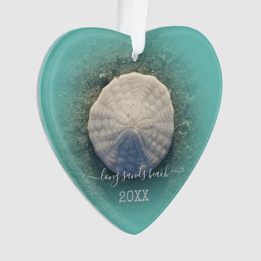 Maine Beach Sand Dollar Ornament (voorkant)