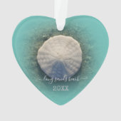 Maine Beach Sand Dollar Ornament (achterkant)