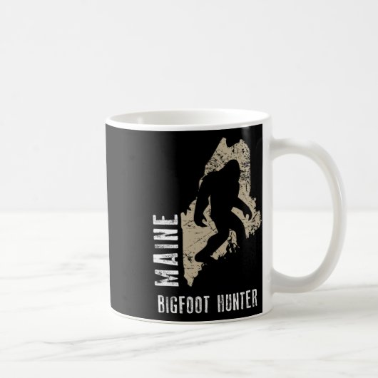 Maine Bigfoot Hunter Koffiemok (Rechts)