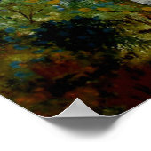 Maine Birch Stream Poster (Hoek)