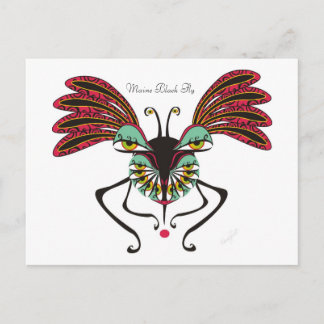 Maine Black Fly Briefkaart