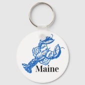 Maine, Blue Lobster Sleutelhanger (Voorkant)