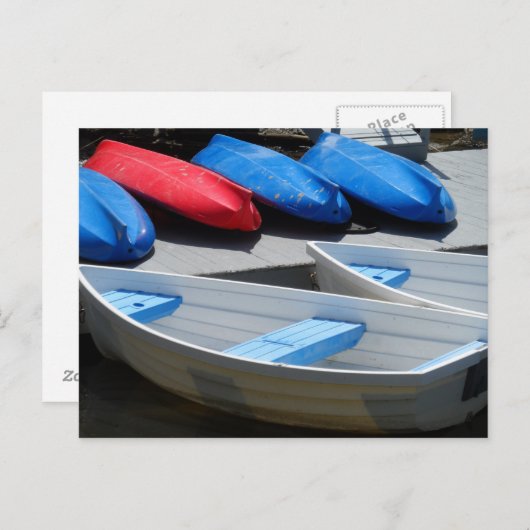 Maine Boats Briefkaart (Voorkant / Achterkant)