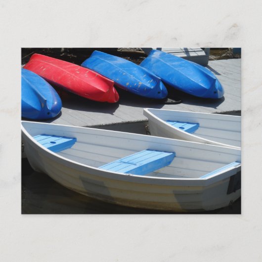 Maine Boats Briefkaart (Voorkant)