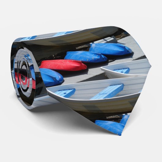 Maine Boats Stropdas (Opgerold)