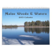 Maine Bossen & Waters 2013 Calender Kalender (Hoes)
