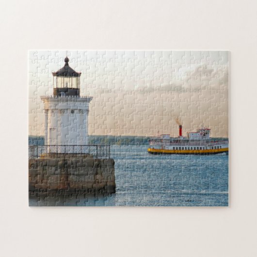 Maine Breakwater Portland. Legpuzzel (Horizontaal)