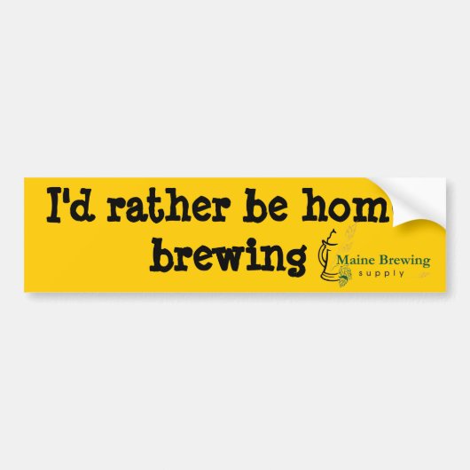 Maine Breedte Vochtbumper sticker #1 (Voorkant)