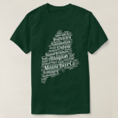 Maine Breweries T-shirt (Design voorkant)