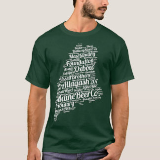 Maine Breweries T-shirt