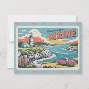 Maine Briefkaart