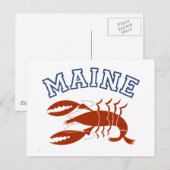 Maine Briefkaart (Voorkant / Achterkant)