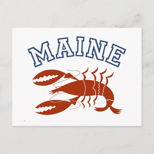 Maine Briefkaart (Voorkant)