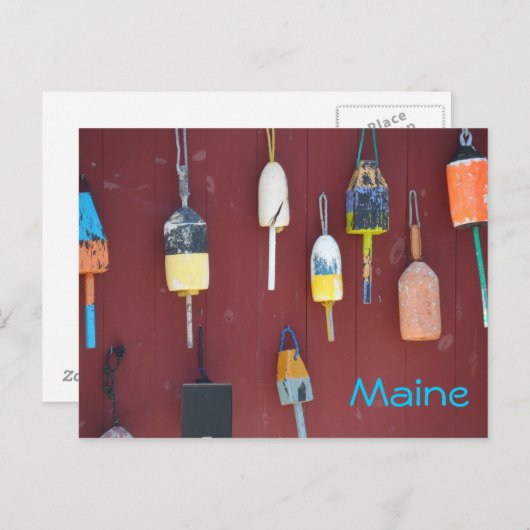 Maine Briefkaart (Voorkant / Achterkant)