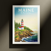  Maine Briefkaart