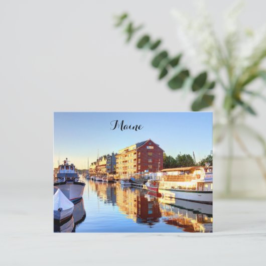 MAINE BRIEFKAART (Staand voorkant)