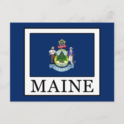 Maine Briefkaart (Voorkant)