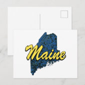 Maine Briefkaart (Voorkant / Achterkant)