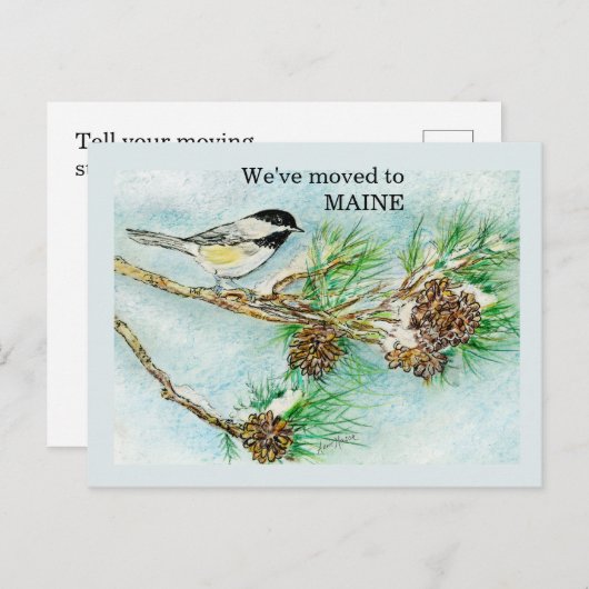 Maine Briefkaart (Voorkant / Achterkant)