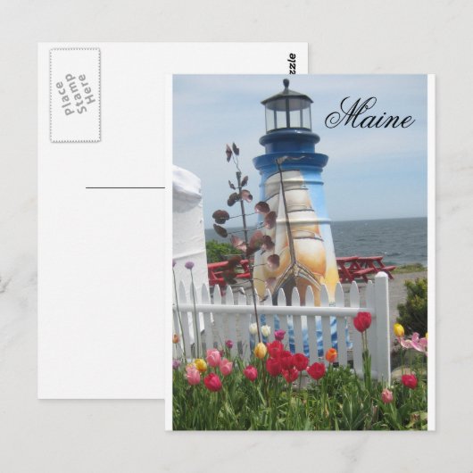 Maine Briefkaart (Voorkant / Achterkant)