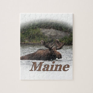 Maine Bull Moose Legpuzzel