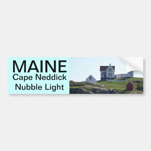 Maine bumper sticker 011 (Voorkant)