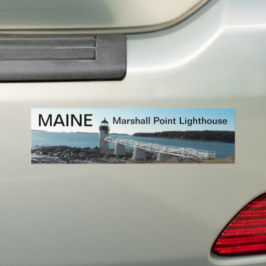 Maine bumper sticker 015 (Op auto)