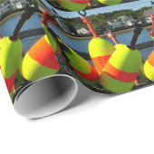 Maine Buoys Cadeaupapier (Rol Hoek)