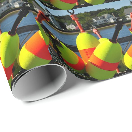 Maine Buoys Cadeaupapier (Rol Hoek)