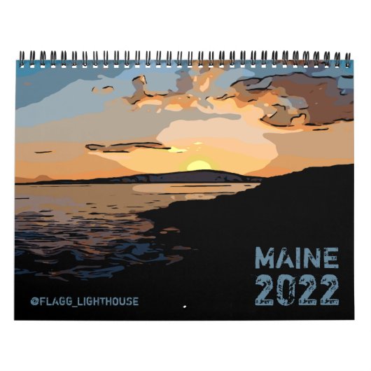 MAINE CALENDAR 2022 KALENDER (Hoes)