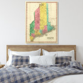 Maine Canvas Afdruk (Insitu (Slaapkamer))