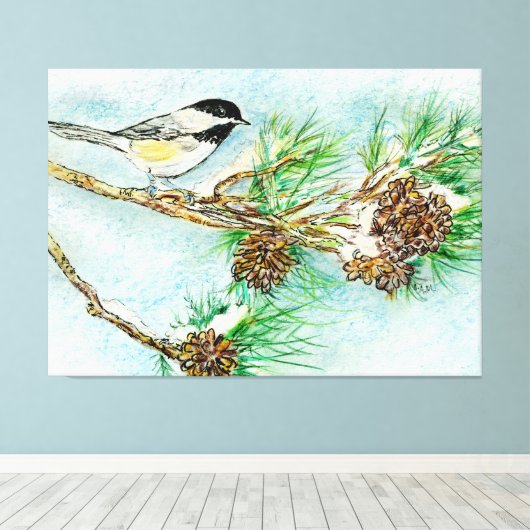 Maine Canvas Art (Insitu (Houten vloer))