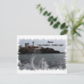 Maine Cape Neddick - Nubble Light Briefkaart (Staand voorkant)