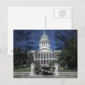 maine captiol briefkaart (Voorkant / Achterkant)