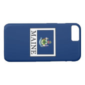 Maine Case-Mate iPhone Case (Achterkant (Horizontaal))