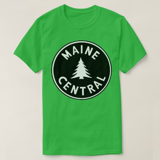 Maine Central Railroad 1 T-shirt (Design voorkant)