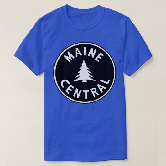 Maine Central Railroad 7 T-shirt (Design voorkant)