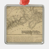 Maine Central Railroad Metalen Ornament (Voorkant)