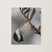 Maine Chickadee Legpuzzel (Verticaal)