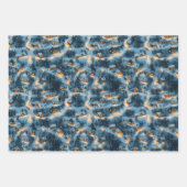 Maine Christmas Village bedekt met sneeuw Inpakpapier Vel (Voorkant 3)